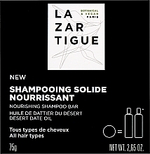 Odżywczy szampon do włosów w kostce - Lazartigue Nourishing Shampoo Bar — Zdjęcie N1