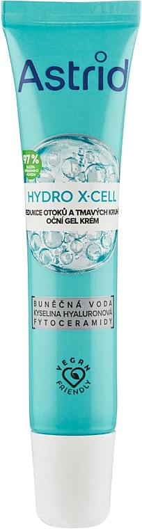 Żel-krem do skóry wokół oczu - Astrid Hydro X-Cell Eye Gel Cream — Zdjęcie N1