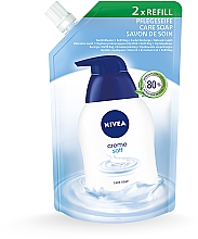 Kremowe mydło w płynie - NIVEA Creme Soft Care Soap (uzupełnienie) — Zdjęcie N1