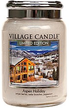 Kup Świeca zapachowa w słoiku - Village Candle Aspen Holiday Glass Jar
