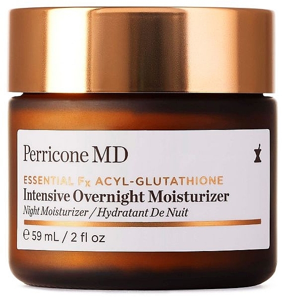 Nawilżający krem na noc - Perricone MD Essential Fx Acyl-Glutathione Intensive Overnight Moisturizer — Zdjęcie N1