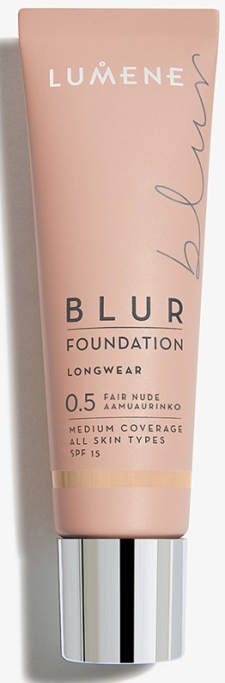 Podkład wygładzający - Lumene Longwear Blur Foundation SPF 15
