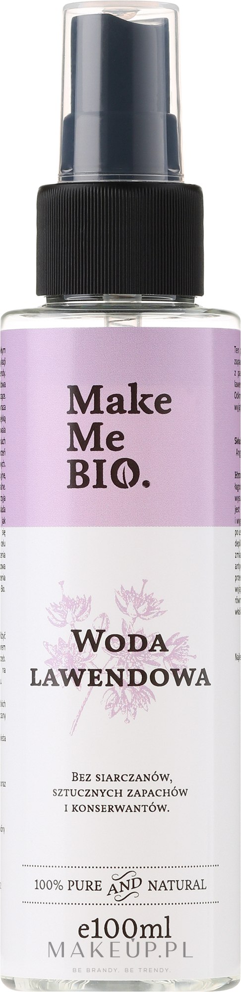 Woda lawendowa - Make Me BIO — Zdjęcie 100 ml