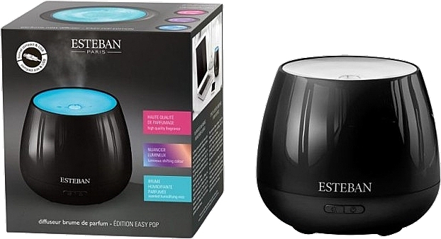 Dyfuzor ultradźwiękowy - Esteban Diffuser Easy Pop Noir Edition  — Zdjęcie N1