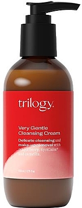 Delikatny krem ​​oczyszczający do twarzy - Trilogy Very Gentle Cleansing Cream — Zdjęcie N1