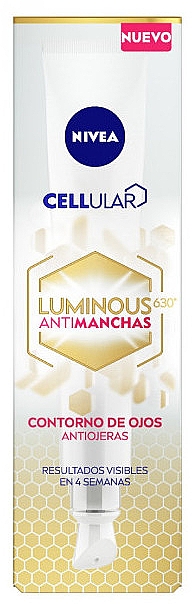 Pielęgnacja oczu przeciw cieniom pod oczami - Nivea Cellular Luminous 630 Anti-Blemish — Zdjęcie N2