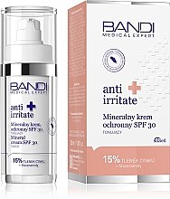 Mineralny krem ochronny do twarzy SPF 30 - Bandi Medical Expert Anti Irritate — Zdjęcie N2