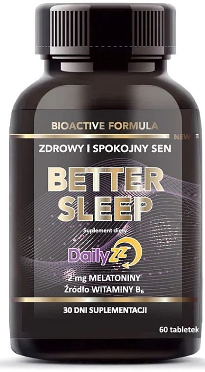 Suplement diety poprawiający jakość snu - Intenson Better Sleep — Zdjęcie N1