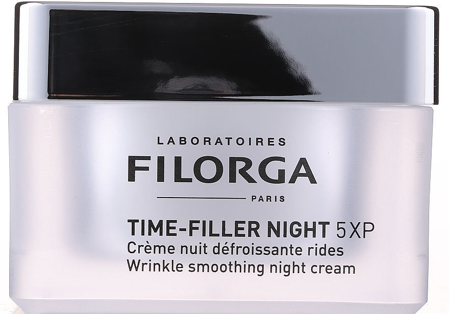 Krem na noc wygładzający zmarszczki - Filorga Time-Filler Night 5XP Wrinkle Smoothing Night Cream — Zdjęcie N1