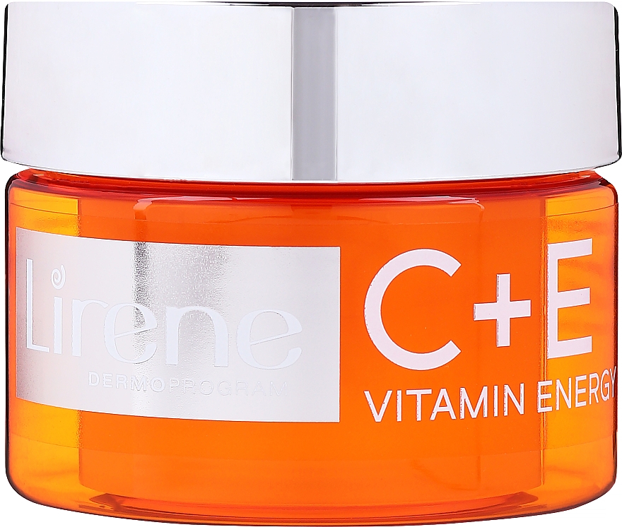 Odżywczy krem głęboko nawilżający do cery suchej i wrażliwej - Lirene C+E Vitamin Energy