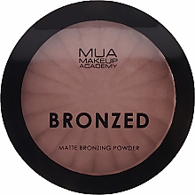 Kup Matowy bronzer do twarzy - MUA Bronzed Matte Bronzing Powder