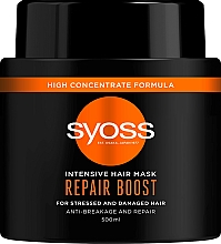 Kup Regenerująca maska do włosów zniszczonych - Syoss Repair Boost Intensive Hair Mask