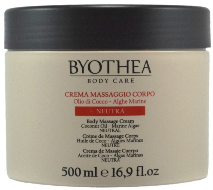 Krem do masażu, neutralny - Byothea Massage Cream  — Zdjęcie N2