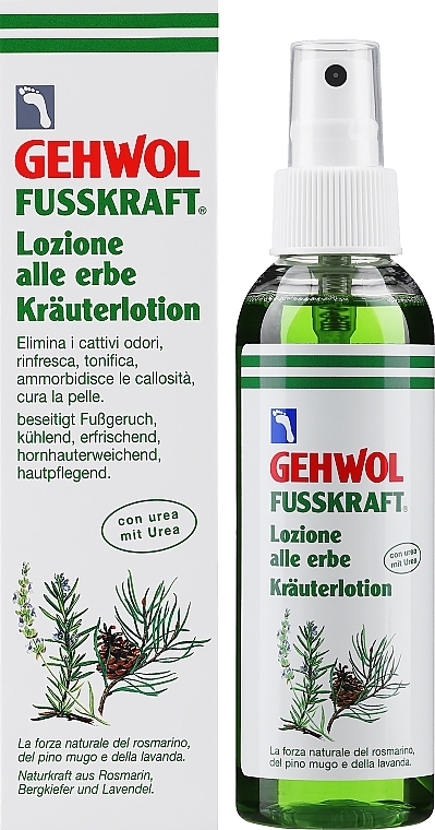 Lotion ziołowy do stóp - Gehwol Fusskraft krauterlotion — Zdjęcie N2