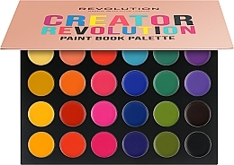 Paleta do makijażu - Makeup Revolution Creator Revolution Face Paint Book Palette — Zdjęcie N1