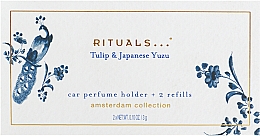 Kup Rituals Amsterdam Collection - Odświeżacz powietrza do samochodu (holder + refills/2x3g)