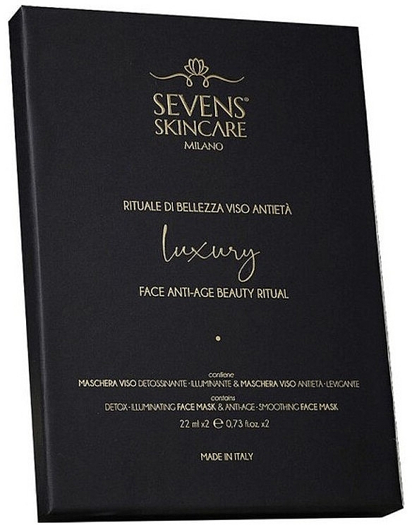 Maska przeciwstarzeniowa - Sevens Skincare Facial Beauty Ritual — Zdjęcie N1