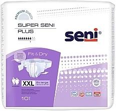 Kup Pieluchy XXL dla dorosłych, 160-210 cm, 10 sztuk - Seni Super Seni Plus