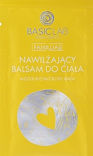 Nawilżający balsam do ciała - BasicLab Dermocosmetics Famillias (próbka) — Zdjęcie N1