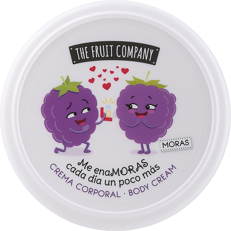 Jogurt do ciała - The Fruit Company Body Cream Blackberries  — Zdjęcie N1