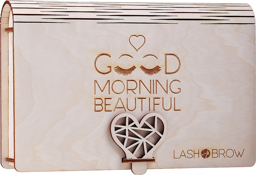 Zestaw - Lash Brow Good Morning Beautiful (mascara/10ml + serum/9g + oil/6ml + box) — Zdjęcie N1