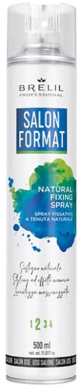 Naturalny spray utrwalający - Brelil Salon Format Strong Mousse — Zdjęcie N1
