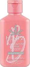 Kup Kolagenowe mleczko do ciała ze słodkim jaśminem i różą - Hempz Sweet Jasmine & Rose Collagen Infused Herbal Body Moisturizer