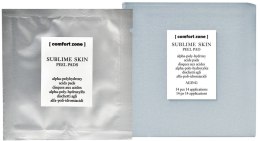 Złuszczające płatki z kwasami AHA i PHA - Comfort Zone Sublime Skin Peel Pads — Zdjęcie N1