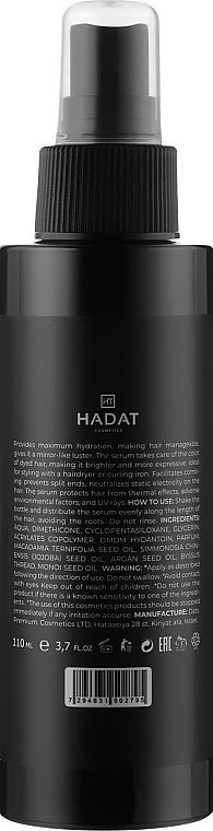 Serum do włosów bez spłukiwania - Hadat Cosmetics Hydro Miracle Hair Serum — Zdjęcie N2
