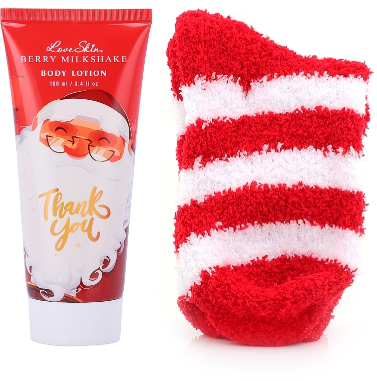 Zestaw - Love Skin (b/lot/100ml + socks/2pcs) — Zdjęcie N3