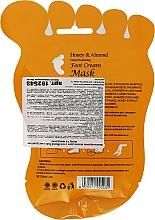 Odżywcza maska do stóp z miodem i migdałami - Mond'Sub Honey & Almond Foot Cream Mask — Zdjęcie N2
