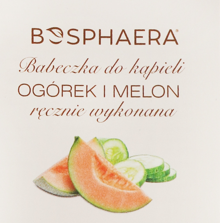 Babeczka do kąpieli Ogórek i melon - Bosphaera