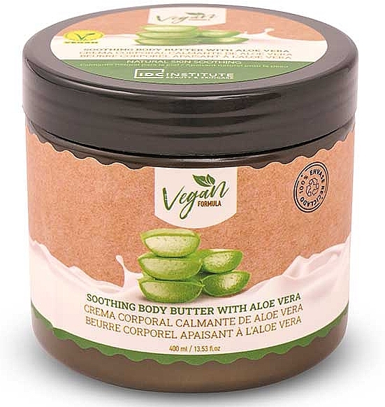 Masło do kremu do ciała - IDC Institute Vegan Formula Aloe vera Body Butter — Zdjęcie N1