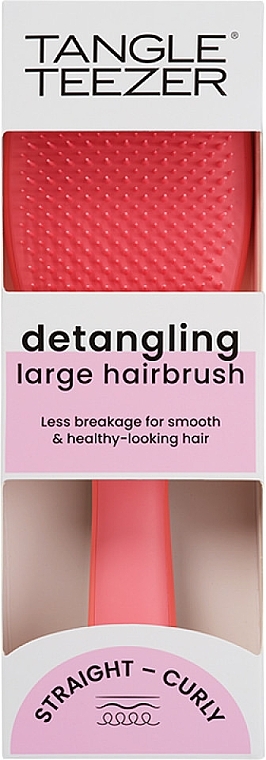 Szczotka do włosów - Tangle Teezer The Ultimate Detangler Large Salmon Pink — Zdjęcie N5