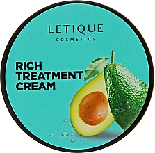 Kup Intensywnie odżywiający krem do twarzy z awokado - Letique Cosmetics Rich Treatment Cream