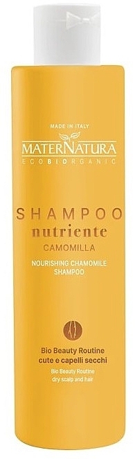 Odżywczy szampon z rumiankiem - MaterNatura Nourishing Chamomile Shampoo — Zdjęcie N1