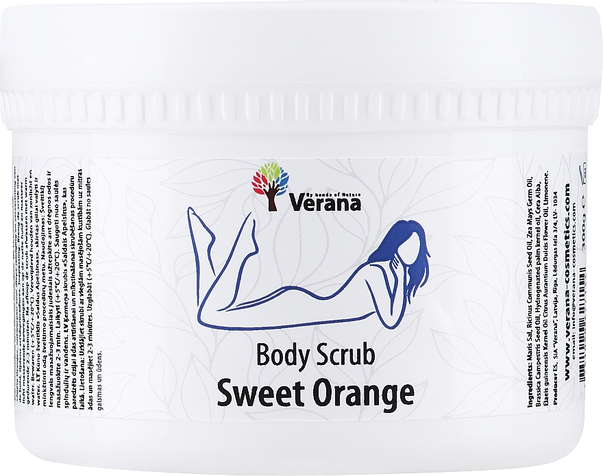 Peeling do ciała Sweet orange - Verana Body Scrub Sweet Orange — Zdjęcie N2