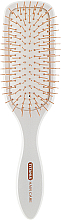 Stylowa szczotka do masażu włosów, prostokątna, 21,5 cm - TITANIA — Zdjęcie N1