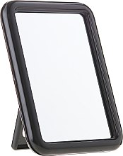 Lusterko kosmetyczne jednostronne Mirra-Flex, 10 x 13 cm, 9501, czarne - Donegal One Side Mirror Black — Zdjęcie N1