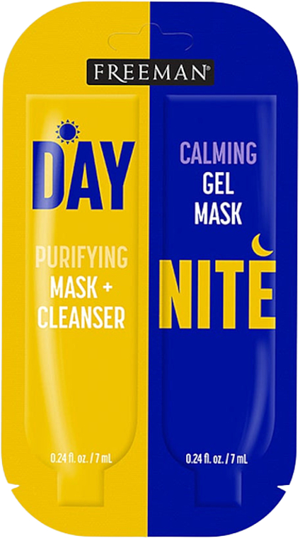 Maska do twarzy - Freeman Day & Nite Dual Mask — Zdjęcie N1
