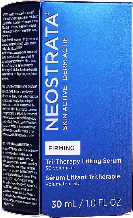 Serum do twarzy z efektem liftingu - NeoStrata Skin Active Tri-Therapy Lifting Serum — Zdjęcie N1
