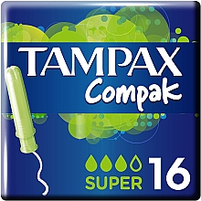 Kup Tampony z aplikatorem, 16 szt. - Tampax Compak Super