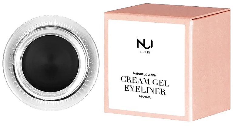 Eyeliner - NUI Cosmetics Cream Gel Eyeliner — Zdjęcie N1