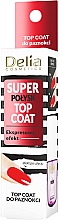 Top coat Super połysk - Delia Super Gloss Top Coat — Zdjęcie N2