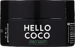 Kup Węglowy wybielający proszek do zębów Mięta - Hello Coco Pro Mint 100% Natural Teeth Whitening