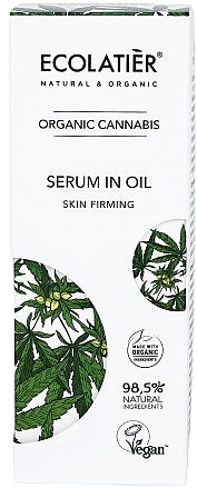 PRZECENA! Serum do twarzy - Ecolatier Organic Cannabis Serum * — Zdjęcie N3