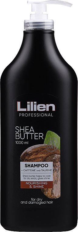 Odżywczy szampon do włosów suchych i zniszczonych - Lilien Shea Butter Shampoo — Zdjęcie N2