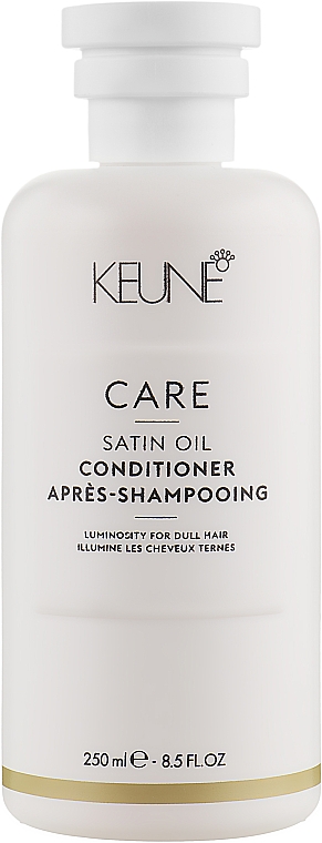 Odżywka do włosów suchych - Keune Care Satin Oil Conditioner — Zdjęcie N1