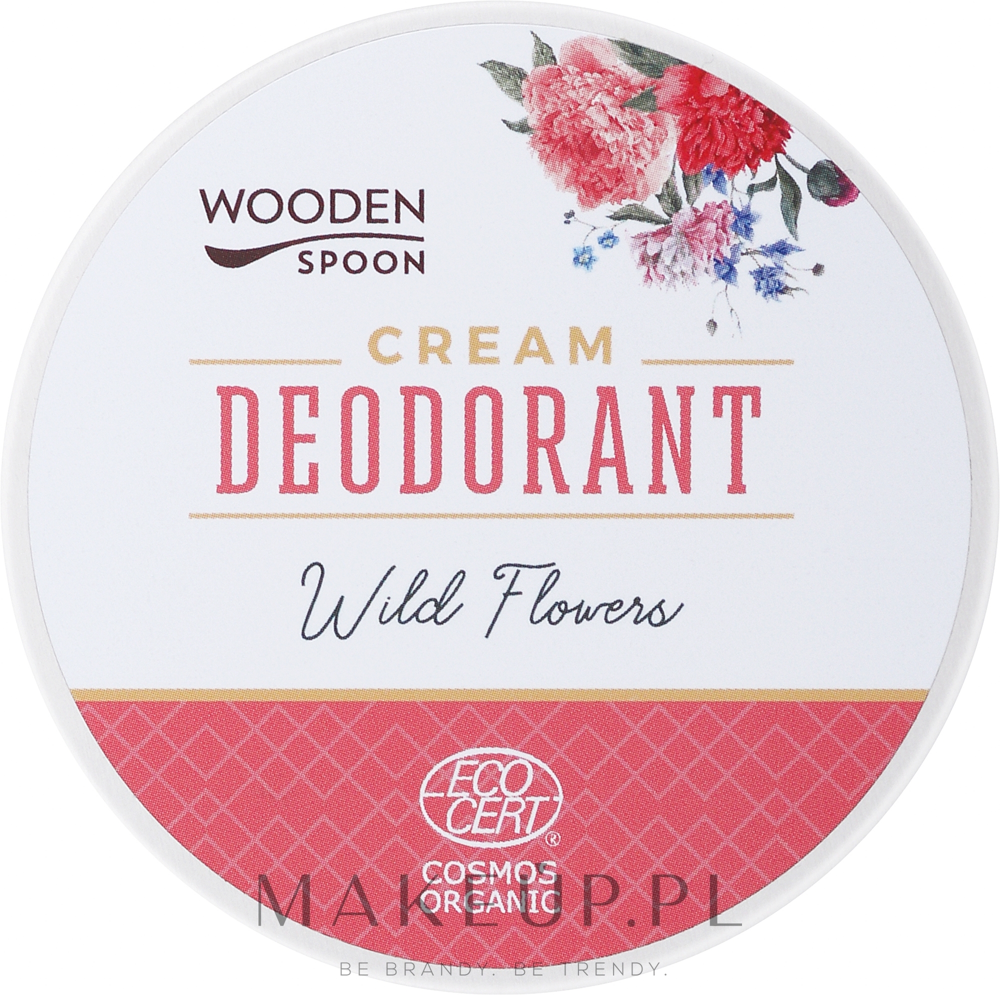 Dezodorant w kremie Dzikie kwiaty - Wooden Spoon Wild Flowers — Zdjęcie 60 ml