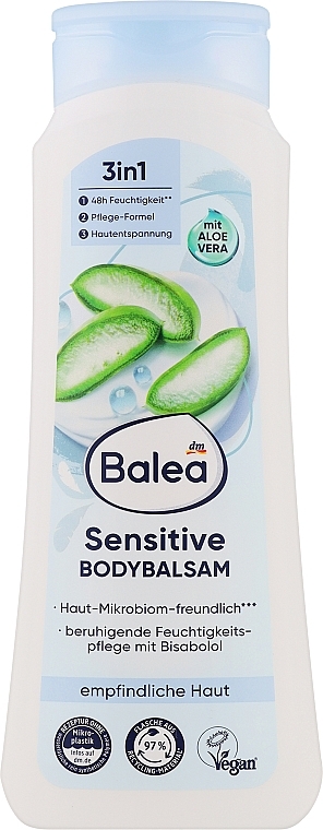 Balsam do ciała z pantenolem - Balea Bodybalsam Sensitive — Zdjęcie N1